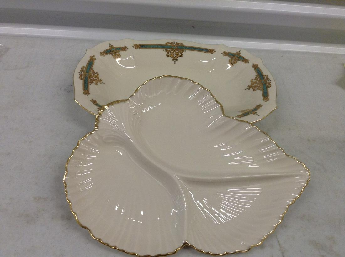 Two Lenox Trays: Two Lenox Trays