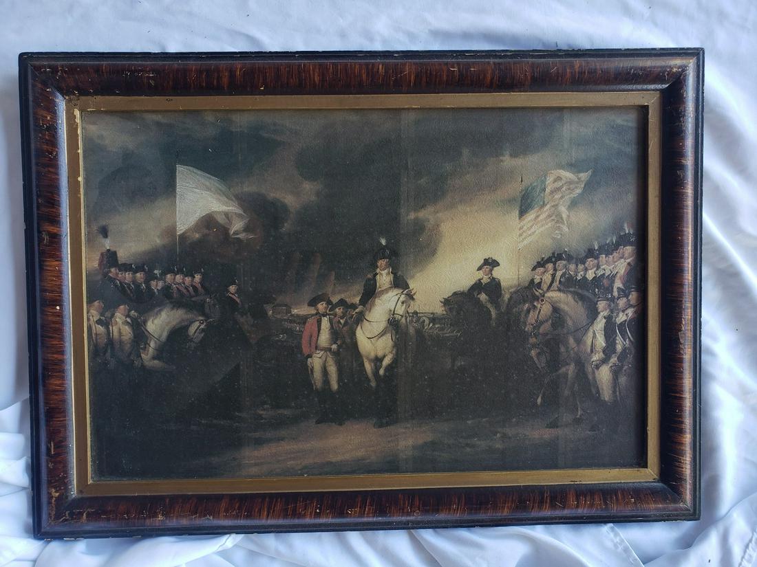John Trumball Surrender of Lord Cornwallis framed (1 of 1)