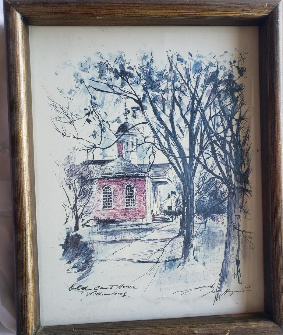 Old courthouse by John Haymson Artwork 12 x 15 (1 of 1)