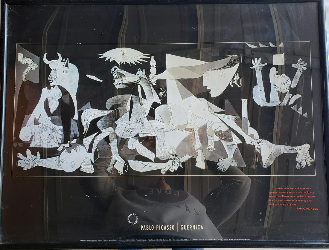 Pablo Picasso Guernica framed print 24x32 (1 of 1)