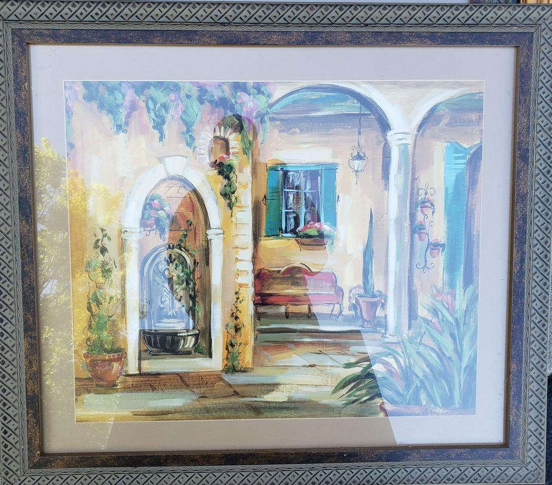 Beautiful signed/framed Artwork 32 x 28 (1 of 1)