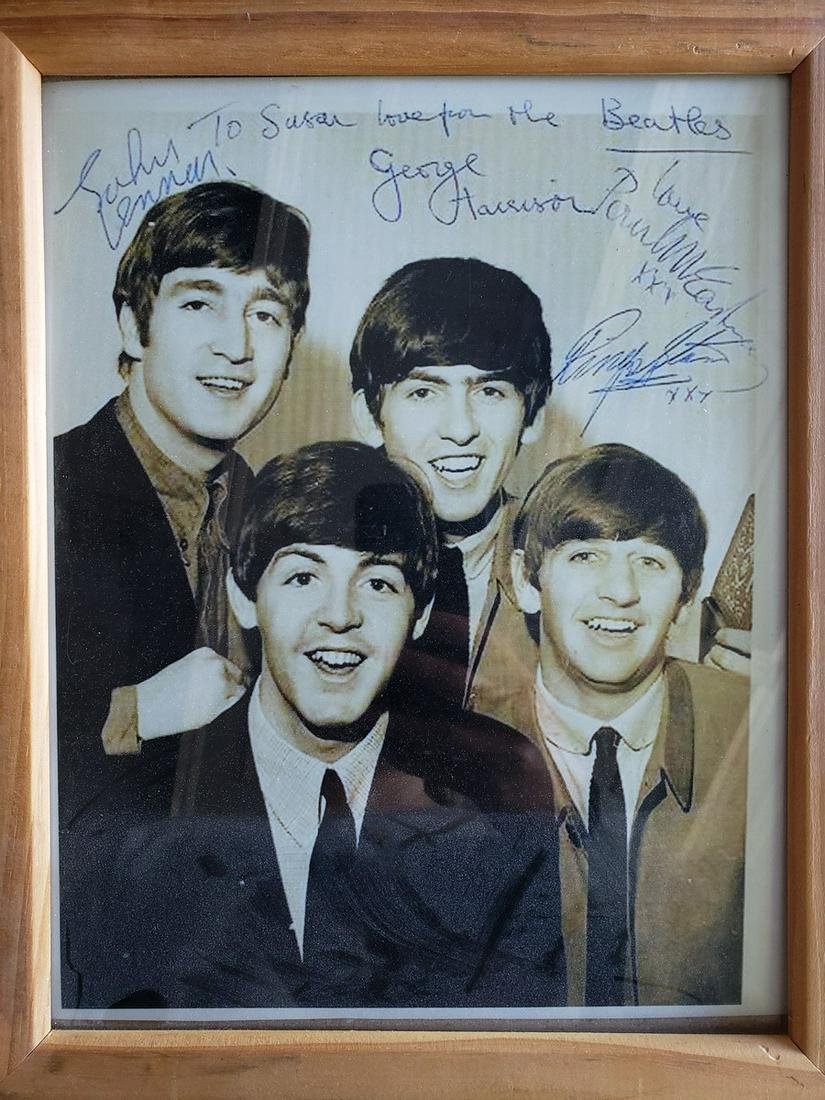 The Beatles framed print 9x12 (1 of 1)