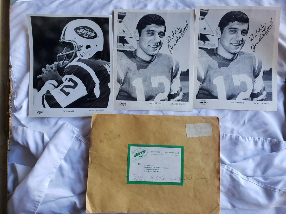 Joe Namath Signed photos - no coa (1 of 1)