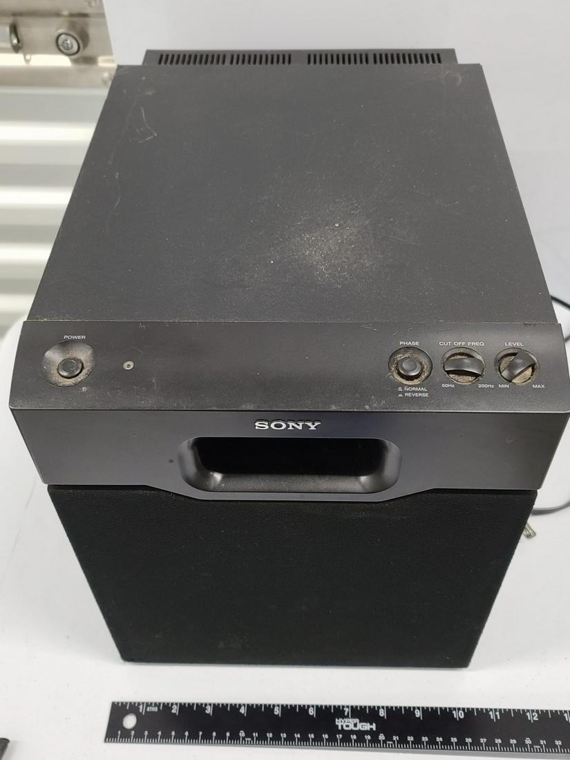 Sony Subwoofer Works (1 of 1)