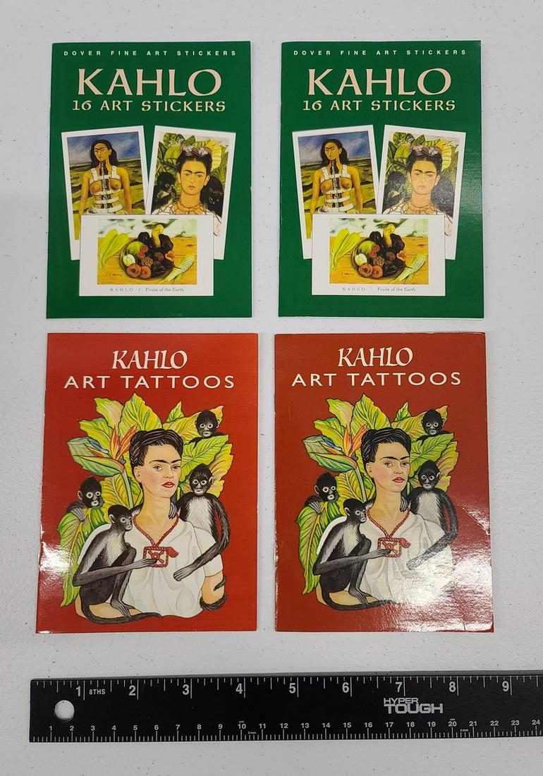 Frida Kahlo Tattoo & Sticker Books: Frida Kahlo Tattoo & Sticker Books