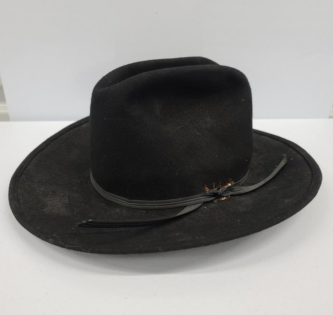 Mens Vtg Cowboy Hat Large (1 of 1)