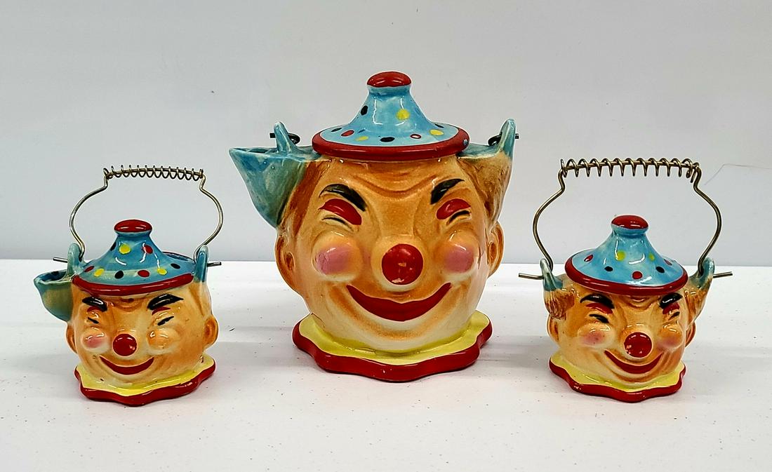 1950s Japan Clown Tea Set (1 of 1)