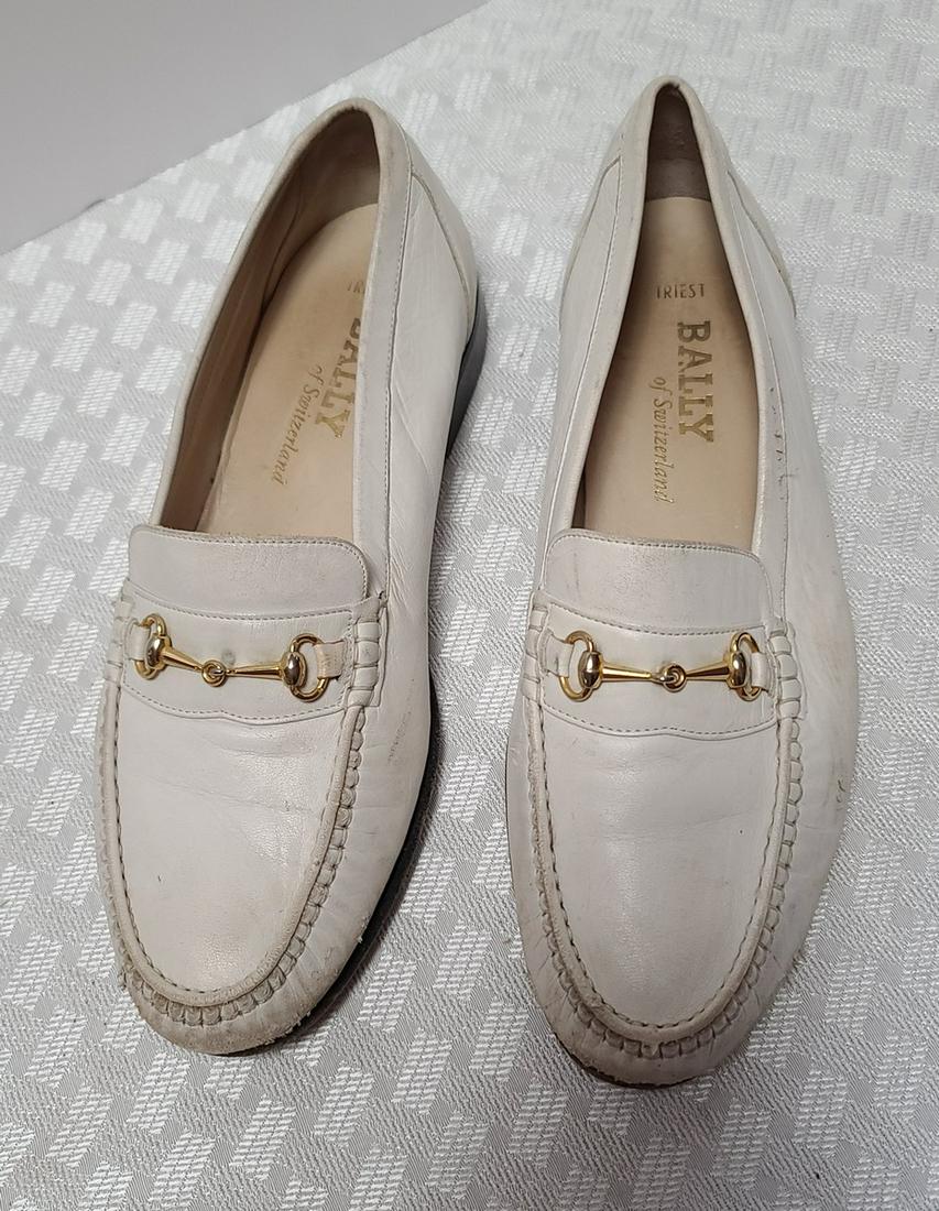 Men's 1960s Bally Leather Loafers 9.5 (1 of 1)