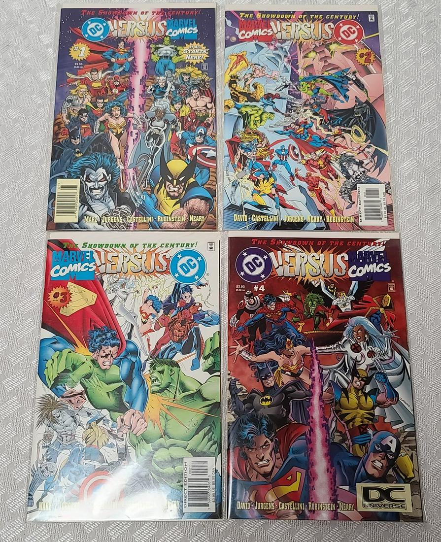 DC versus Marvel Comics 1-4 (1 of 1)