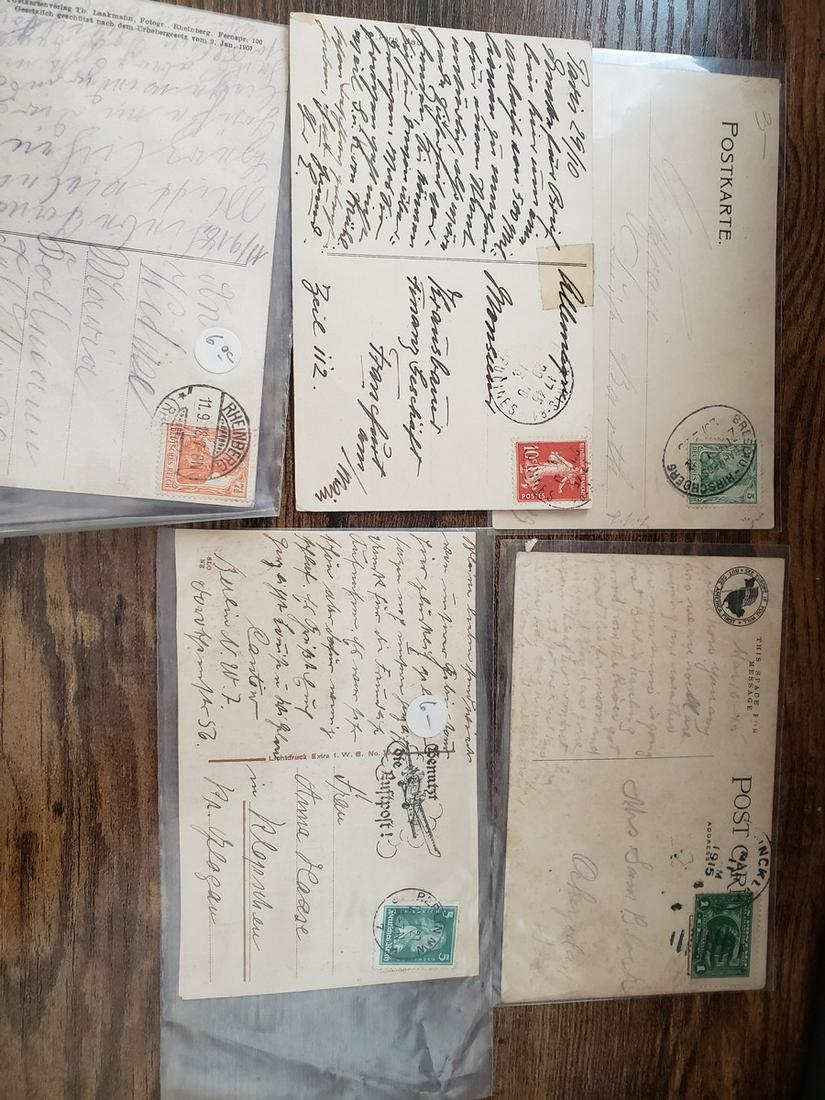 Lot of antique postcards - black and white Berlin Blick (1 of 1)