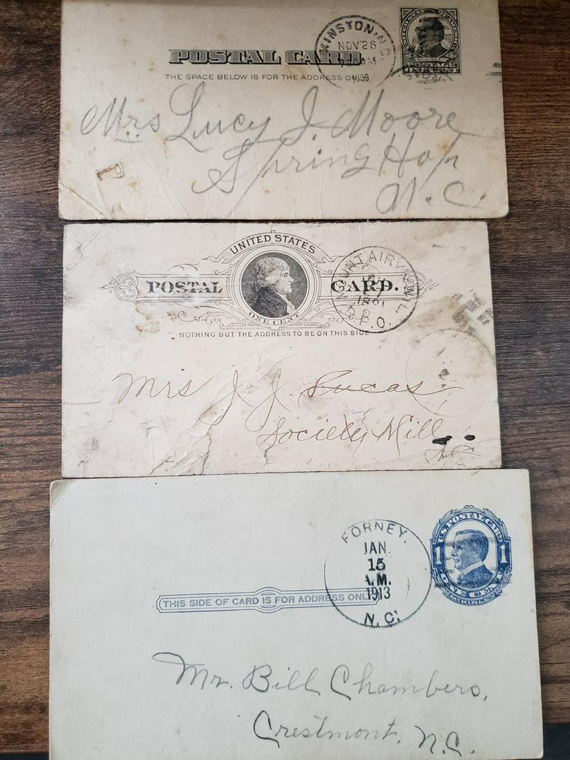 1913 original letter with postmarked envelope with one (1 of 1)