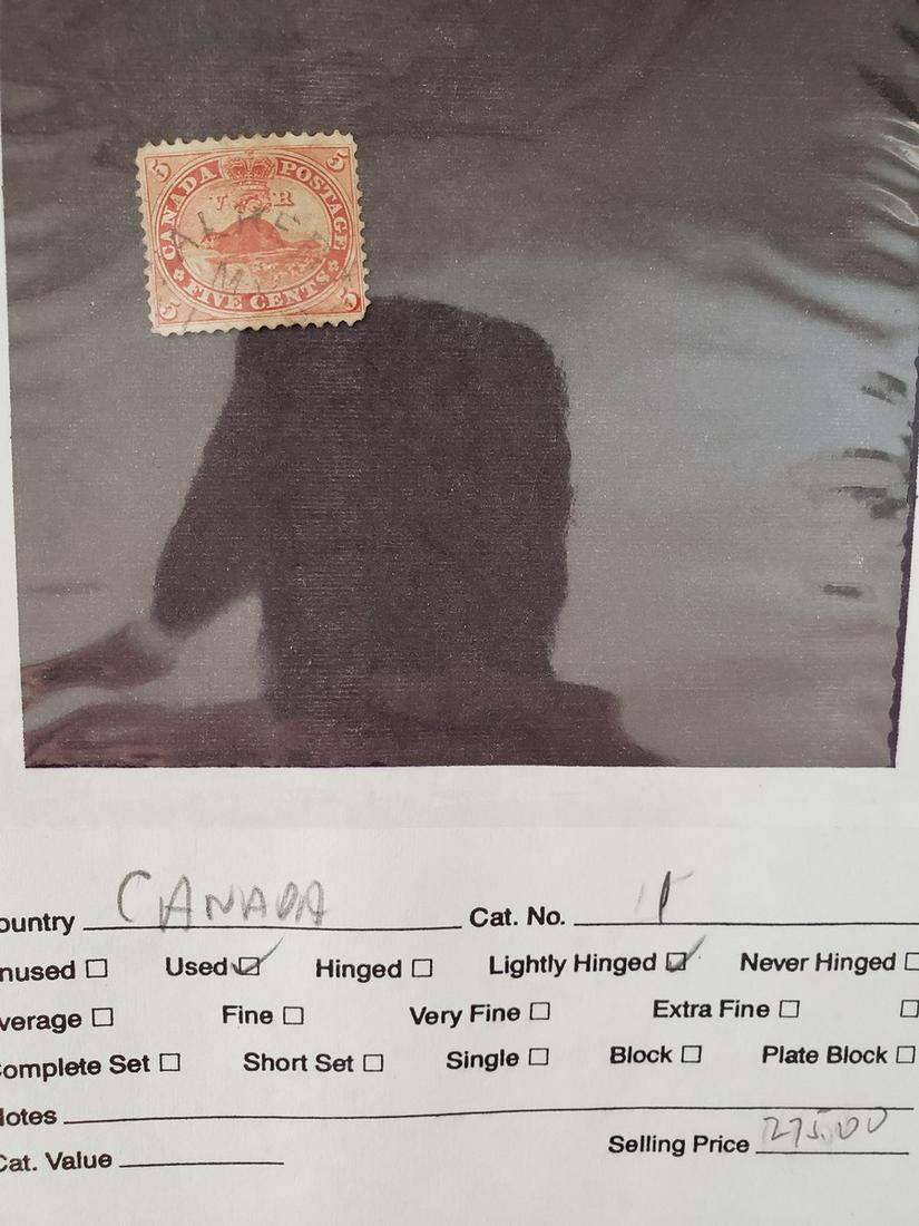 1868 Canada Stamp 5 cents (1 of 1)