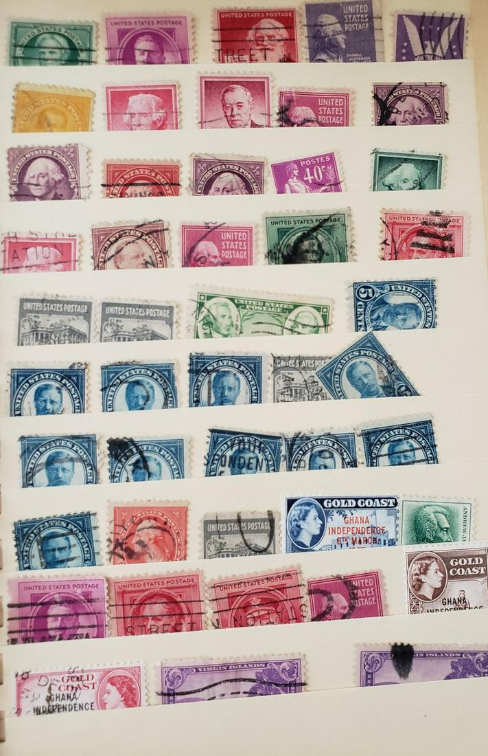 Lot of United States and Foreign stamps - Roosevelt 5 (1 of 1)