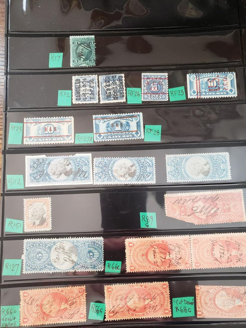 Lot of Playing cards US Int Rev stamps and more: Lot of Playing cards US Int Rev stamps and more