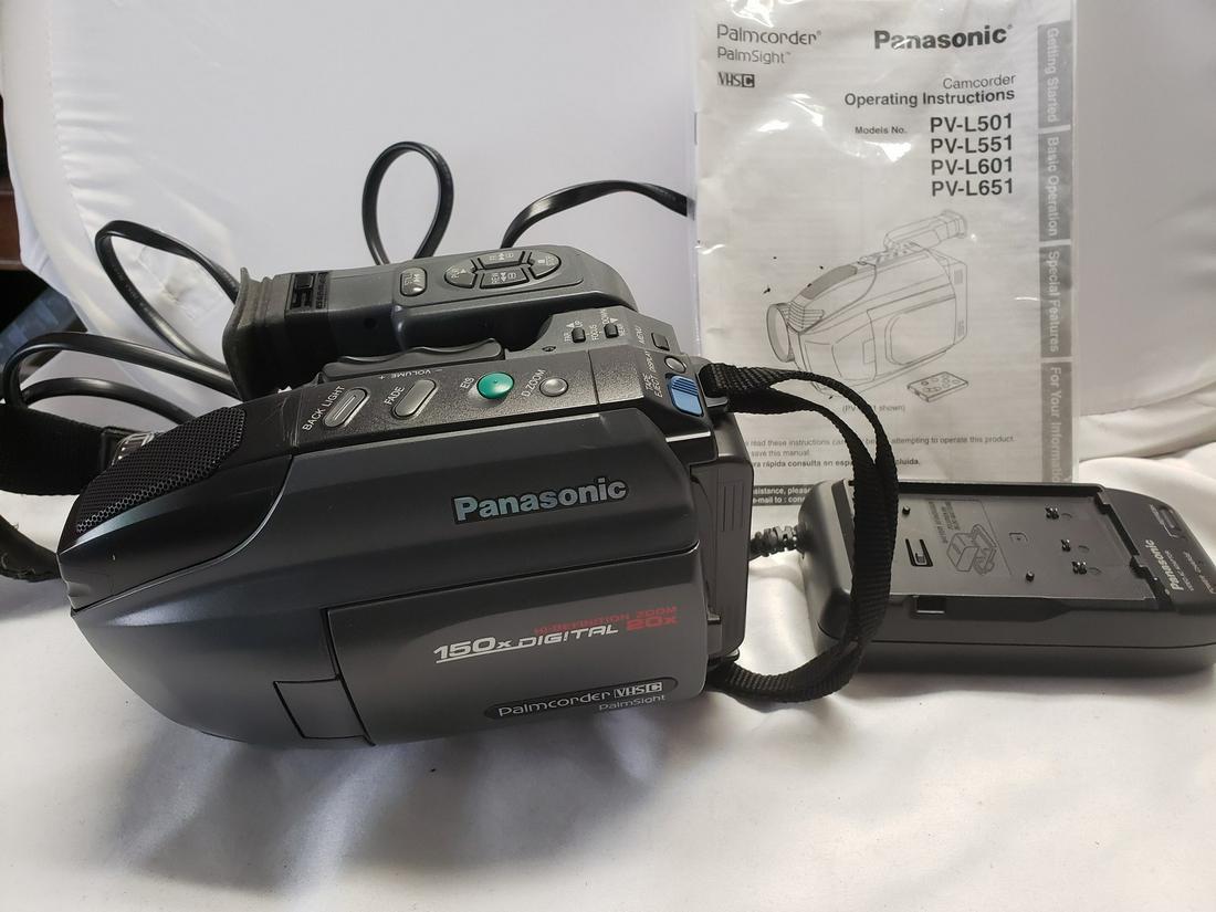 Panasonic Palmcorder Palm sight with original bag, (1 of 1)