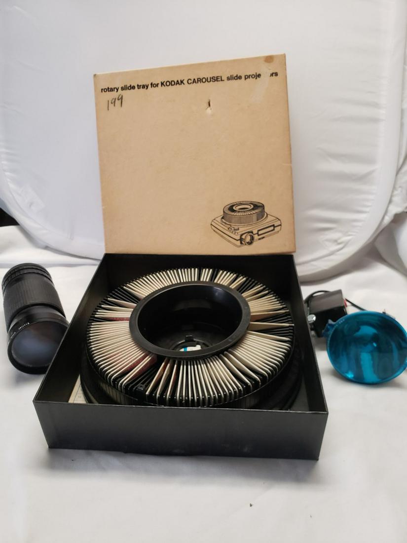 Rotary Slide tray for Kodak Carousel slide projector in (1 of 1)