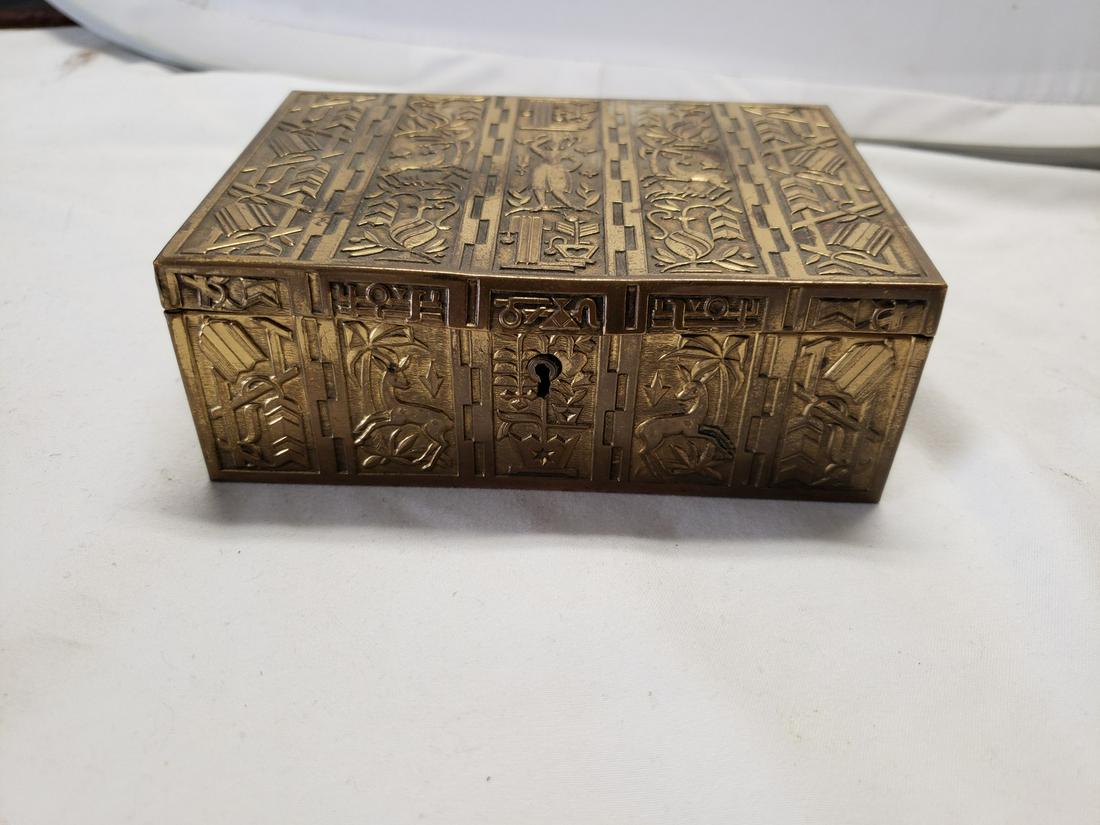 Vintage Decorative Asian Ornate Stainless over brass (1 of 1)