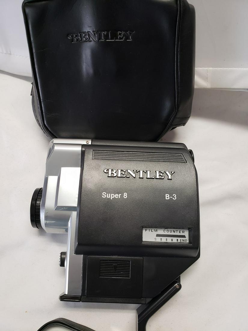 Vintage Bentley Super 8 B-3 movie camera  with original (1 of 1)