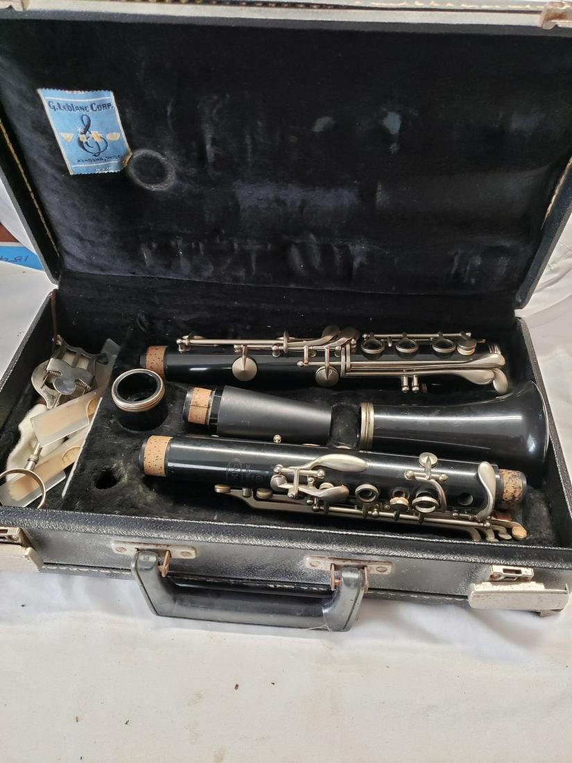 Vintage G. Leblanc Vitp Reso Tone Clarinet. Marked on (1 of 1)
