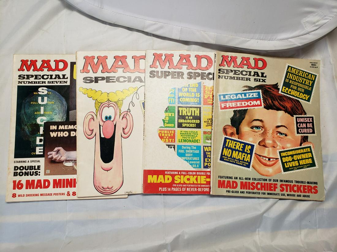 Lot of vintage MAD Magazines (1 of 1)