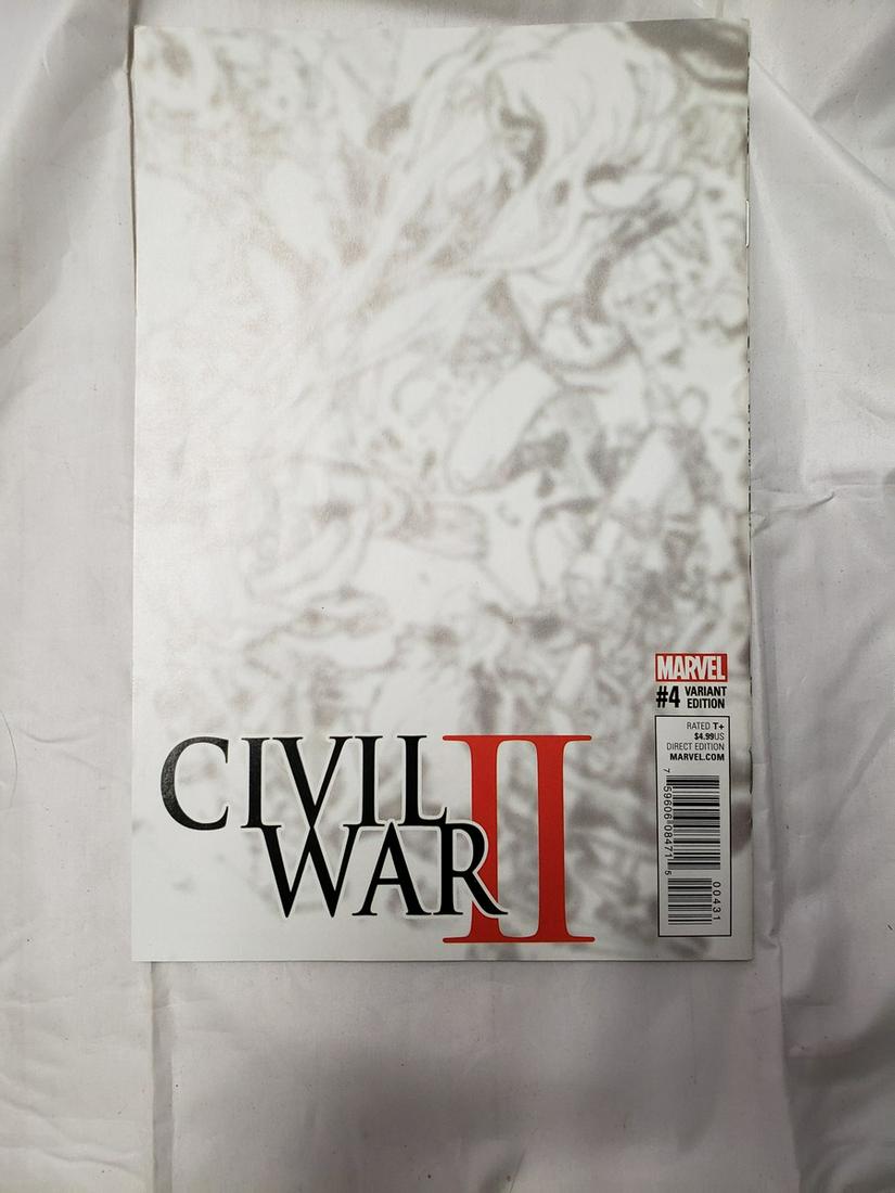 Civil War II #4 Sketch Variant Marvel 2016 Appearance (1 of 1)
