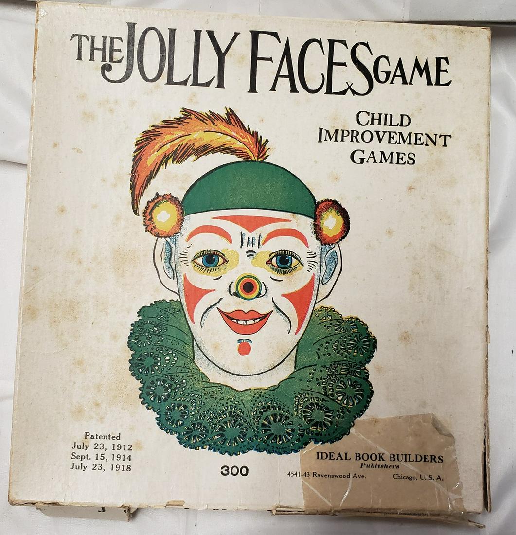 Antique The Jolly Faces Game (1 of 1)