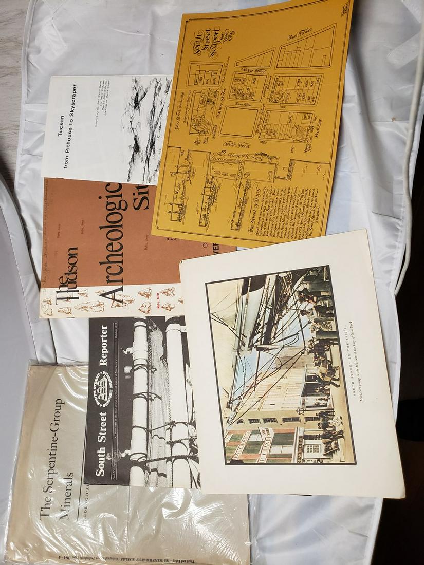 New York South Street Seaport ephemera: New York South Street Seaport ephemera