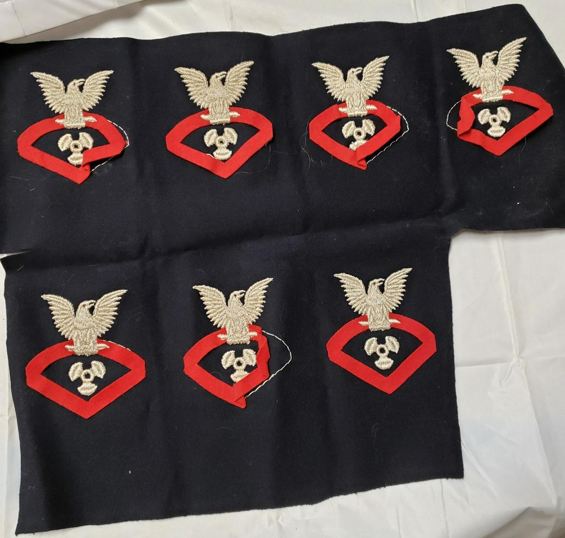 Vintage WWII Era US Navy Arm patches 7 new arm patches (1 of 1)