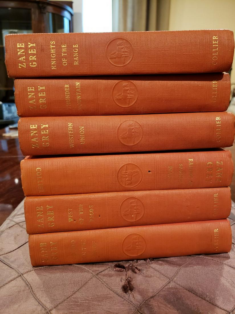 Lot of Zane Grey books (1 of 1)