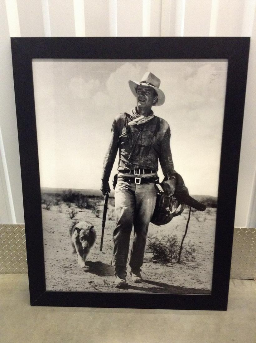 John Wayne framed print 45.5x35.5 (1 of 1)