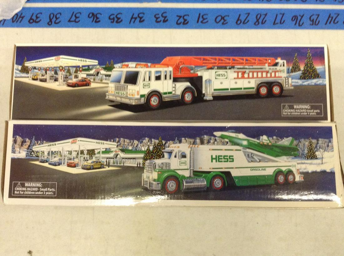 Lot of Two Hess Trucks (1 of 1)