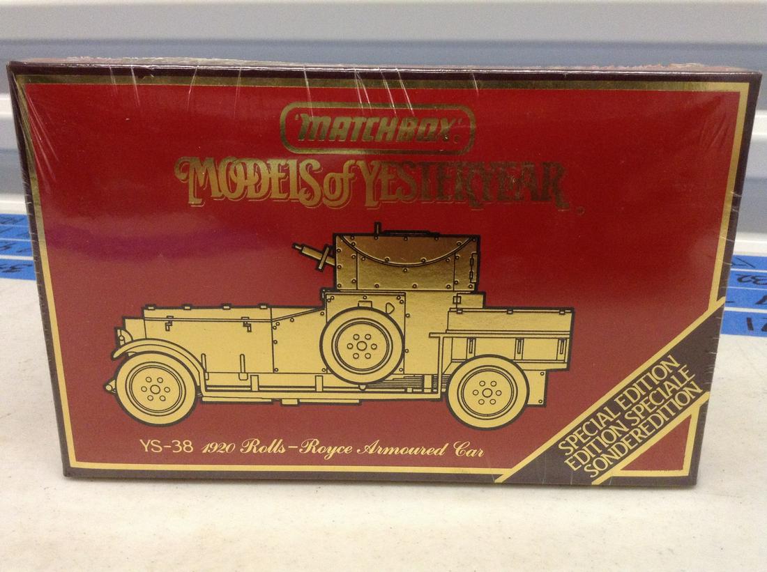 Sealed Models of Yesteryear 1920 Rolls-Royce Armoured: Sealed Models of Yesteryear 1920 Rolls-Royce Armoured Car Special Edition