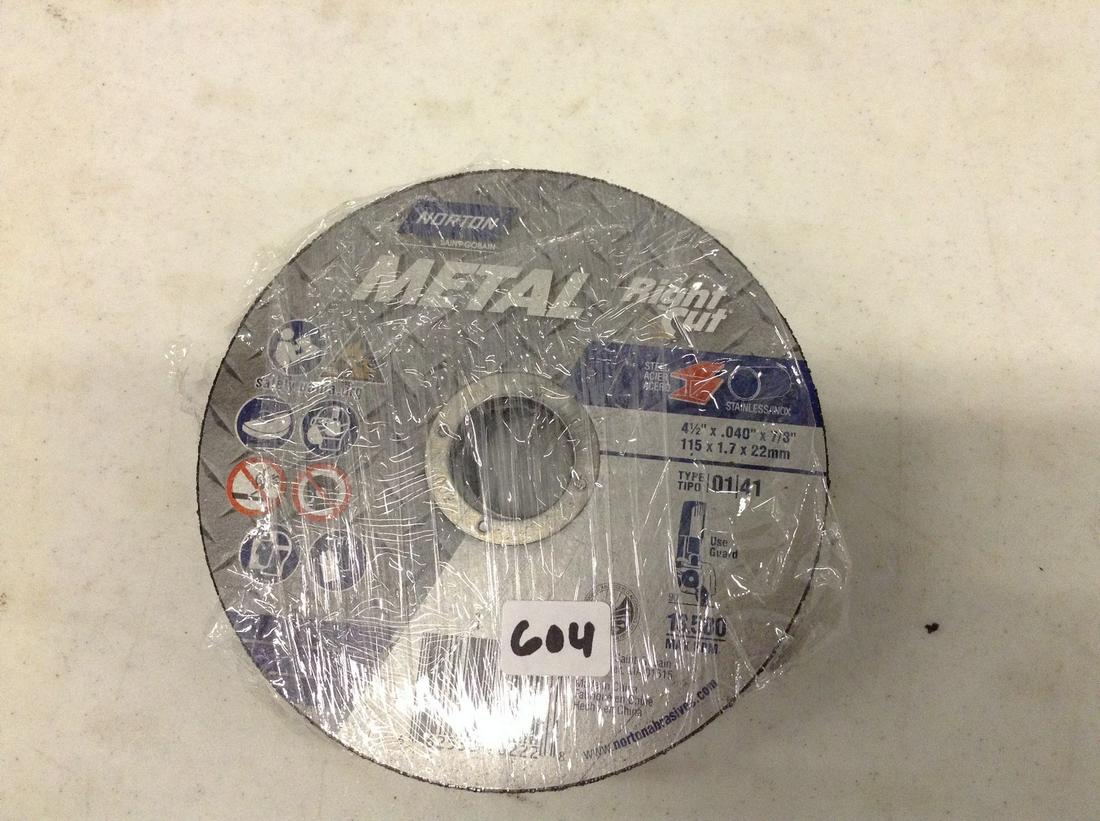 Norton Metal Right Cut Grinding Wheels (1 of 1)