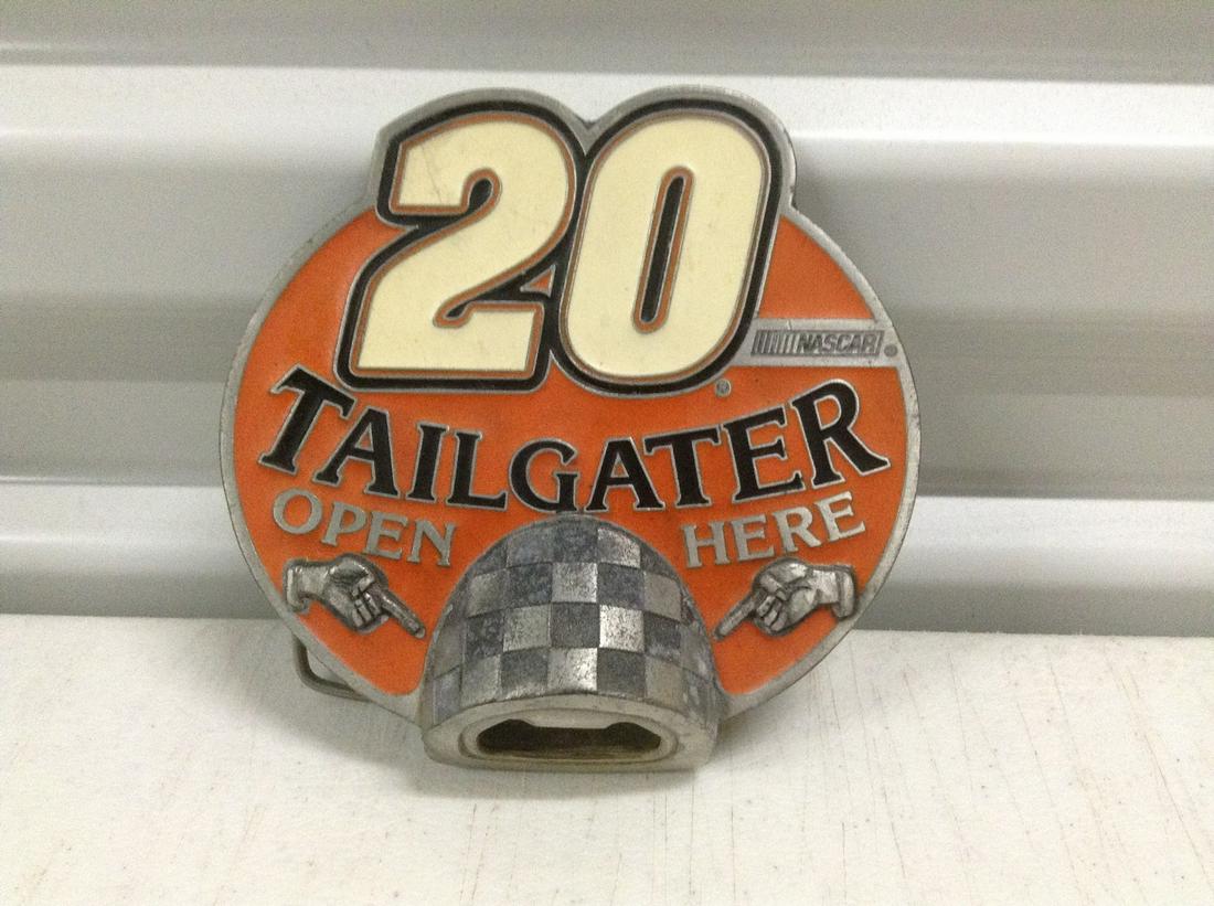 Tony Stewart Nascar Bottle opener belt buckle: Tony Stewart Nascar Bottle opener belt buckle