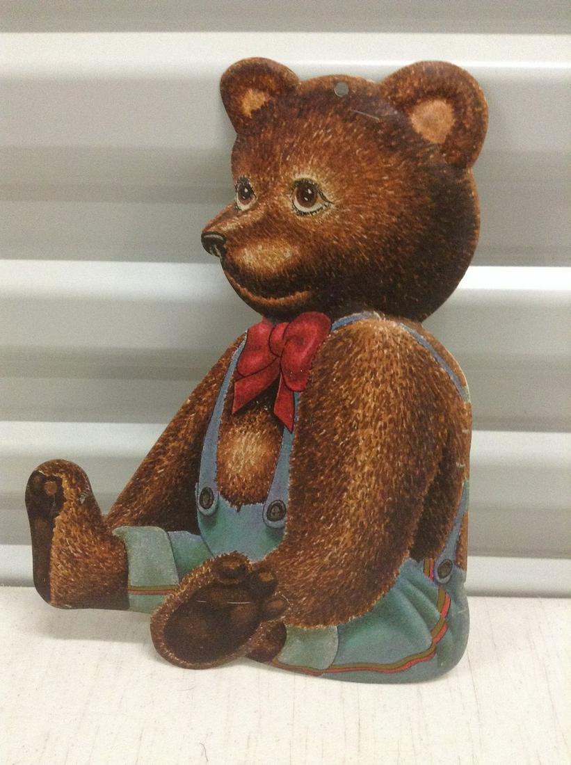 Teddy Bear Tin Sign  8"x10" (1 of 1)