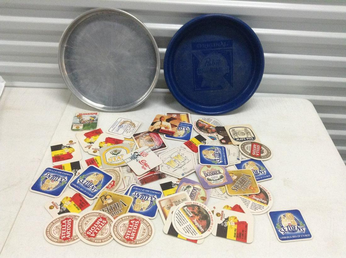 Ruppert & PBR Beer Trays and large lot of vintage (1 of 1)
