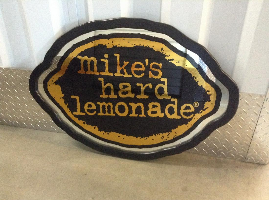Mikes Hard Lemonade Bar Mirror 30"x21" (1 of 1)