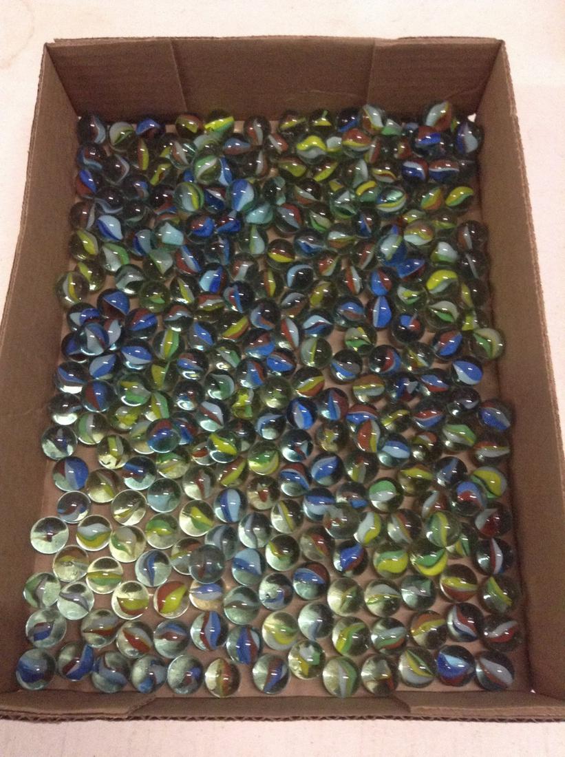 Box of Vintage Marbles: Box of Vintage Marbles