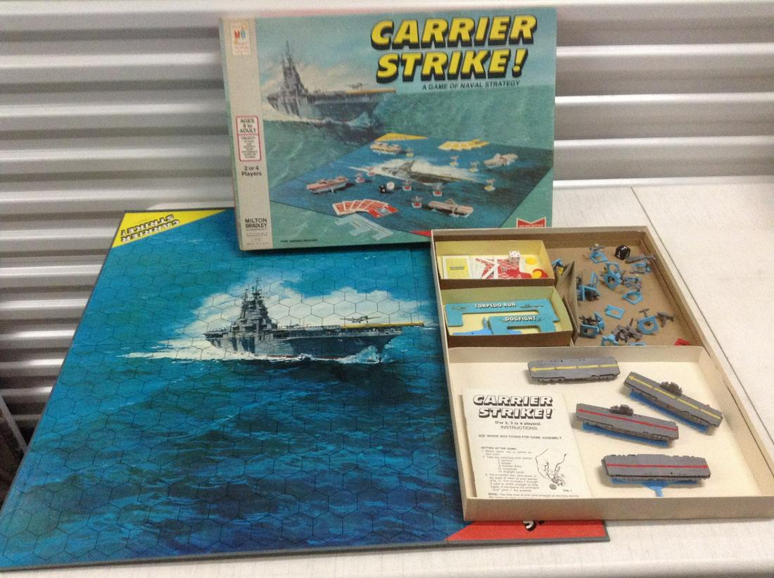 1977 Milton Bradley Carrier Strike Game: 1977 Milton Bradley Carrier Strike Game