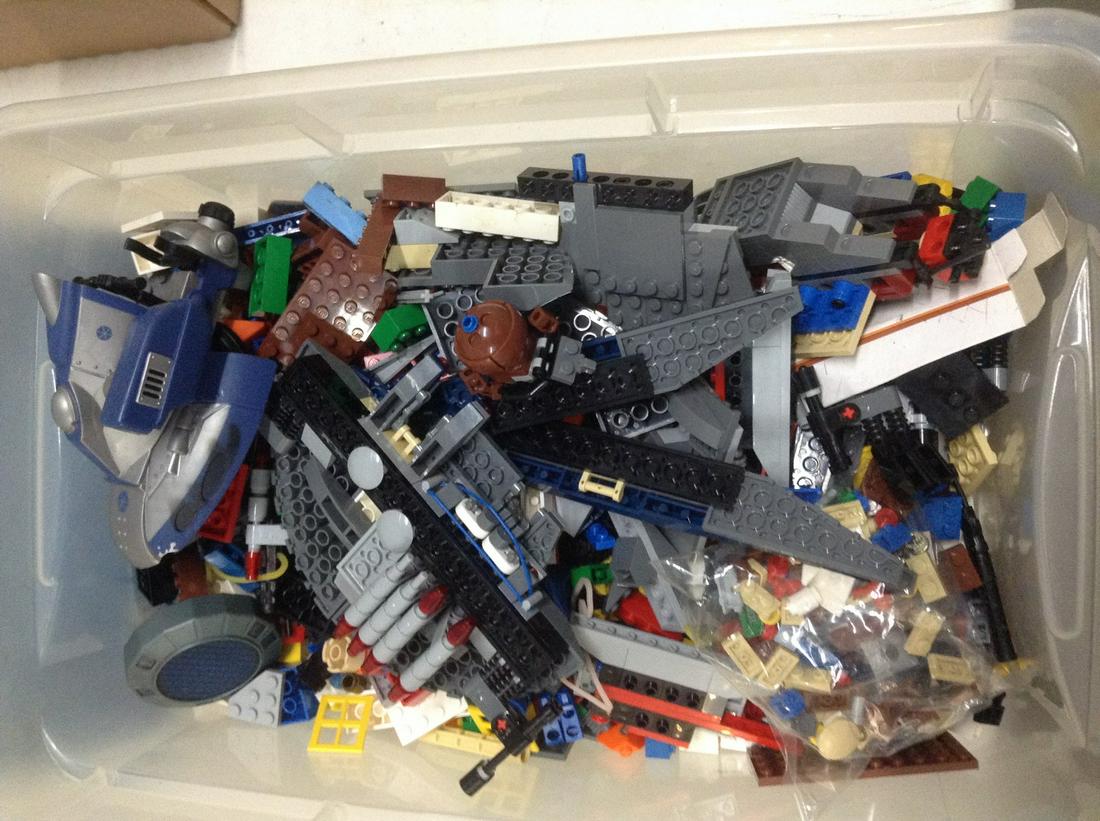 Box of Star Wars Legos: Box of Star Wars Legos