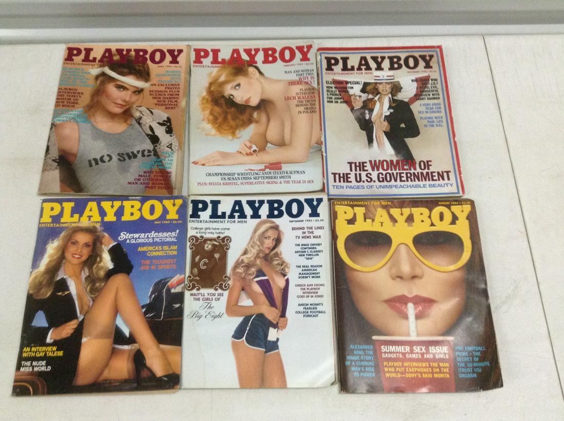 Lot of Vintage Playboys: Lot of Vintage Playboys
