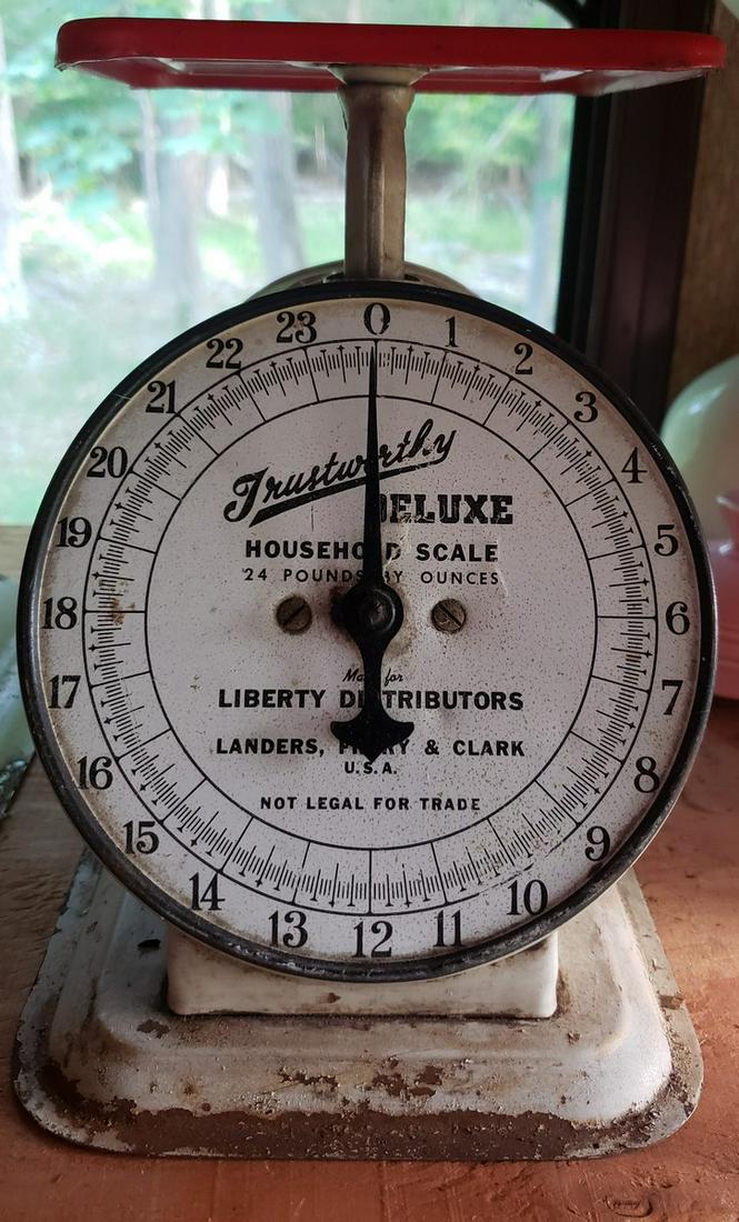 Trustworthy Deluxe Household  vintage scale (1 of 1)
