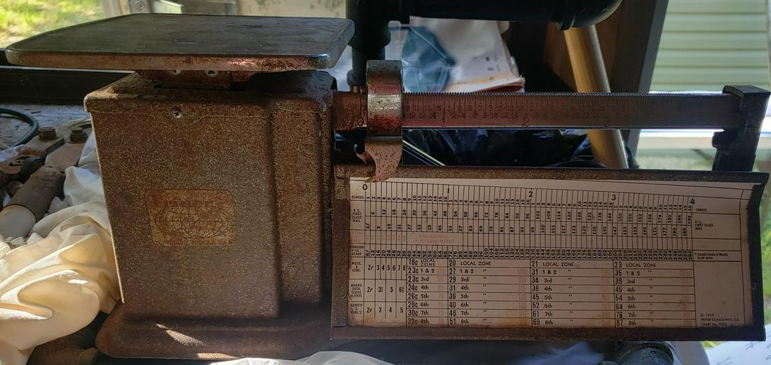 1948 Trainer Scale & Mfg. co Char No. 9304: 1948 Trainer Scale & Mfg. co Char No. 9304