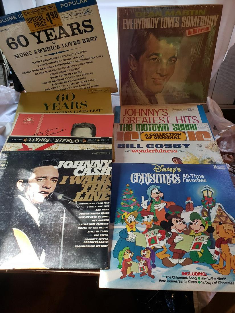 Lot of records - Johnny Cash and more: Lot of records - Johnny Cash and more