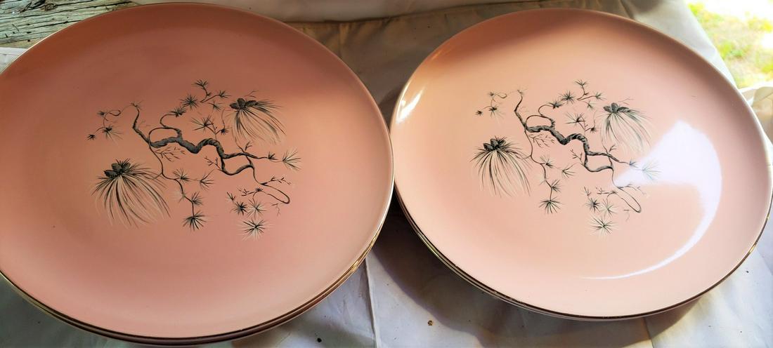 Lot of 4 Taylor Smith Taylor 1950's pink dwarf pine (1 of 1)