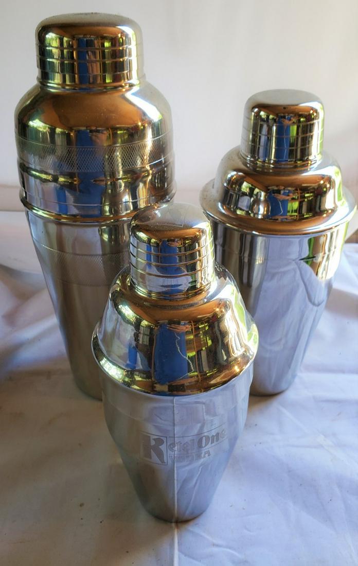Lot of Ketel One Vodka advertising shakers (1 of 1)