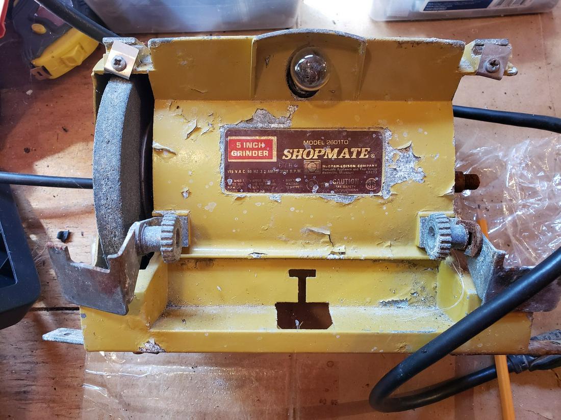 Shopmate 5" Grinder: Shopmate 5" Grinder