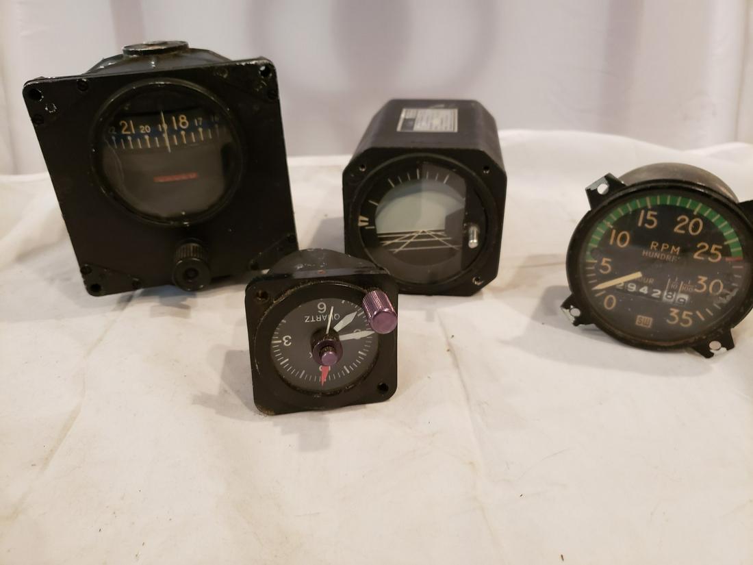 Lot of vintage speedometers, compasses, and more (1 of 1)