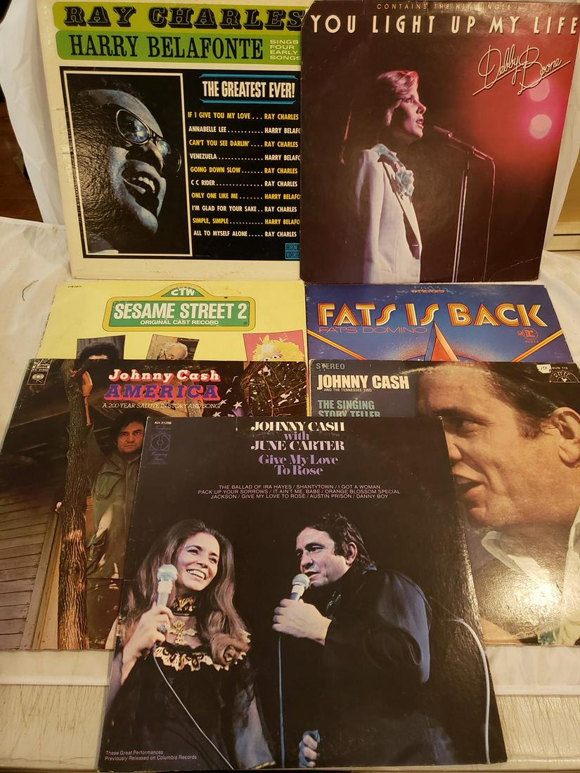 Lot of albums - Johnny Cash and more: Lot of albums - Johnny Cash and more