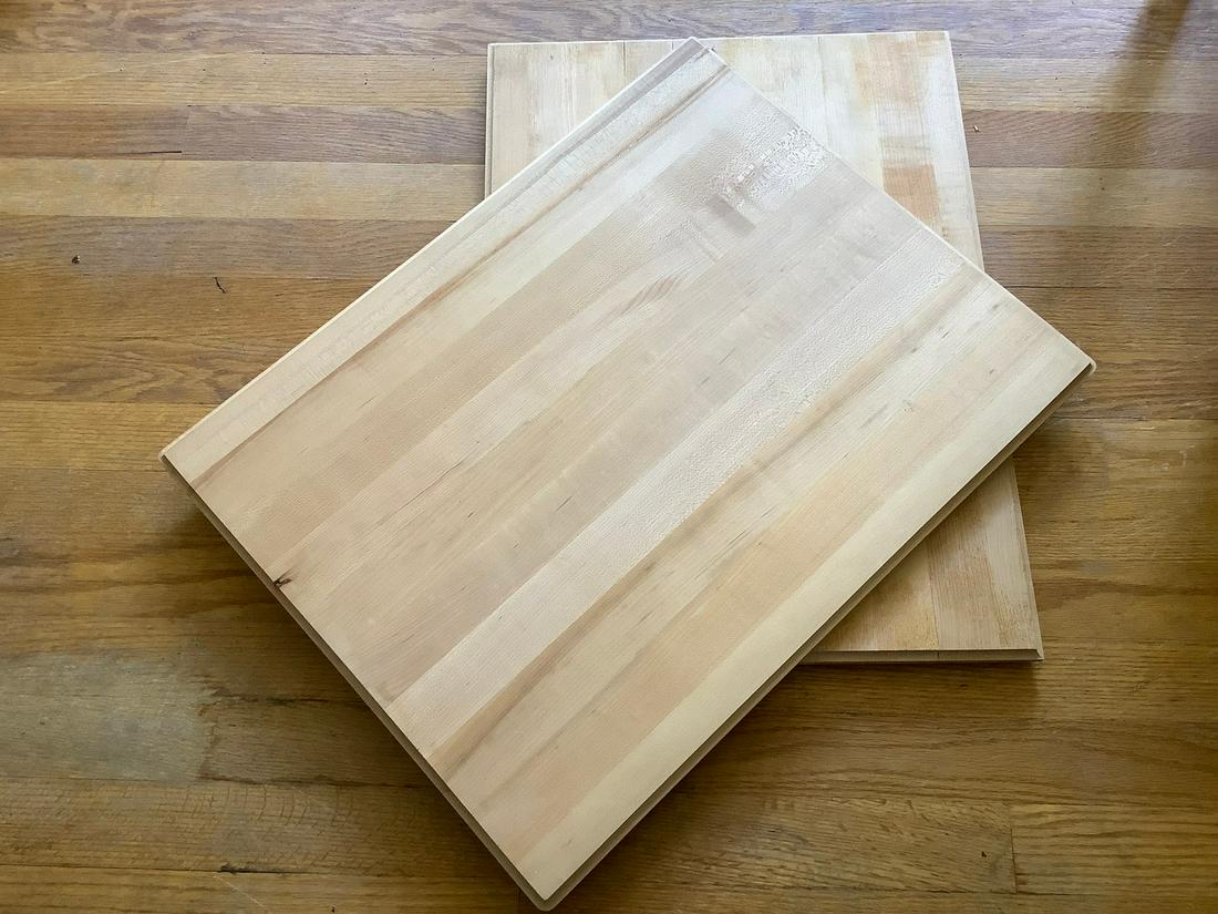 Two Solid Wood Cutting Boards 22" long (1 of 1)